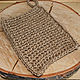 The sponge-mitten jute 'Jute', Washcloths, Vologda,  Фото №1