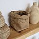 Basket-storage bag (29*15*15 see). Basket. ecoideas. My Livemaster. Фото №5