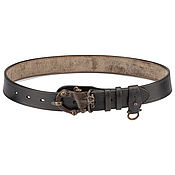 Аксессуары handmade. Livemaster - original item Handmade leather men`s belt 