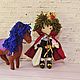 The Prince and his Horse, a set of felt toys. Stuffed Toys. KapElkA. My Livemaster. Фото №6