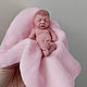 Силиконовая кукла, пупсик из силикона девочка 8 см зайка. Куклы Reborn. Алла Асеева dolls_minireborn. Ярмарка Мастеров.  Фото №4