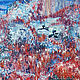 Oil painting 'First snow'. Pictures. Pictures for the soul (RozaSavinova). Online shopping on My Livemaster.  Фото №2