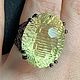 Кольцо с резным цитрином 34ct фасетной огранки, Кольца, Саратов,  Фото №1
