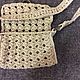 Handbag-the envelope.knitted jute'Irishka''. Classic Bag. Ekostil. Online shopping on My Livemaster.  Фото №2