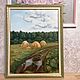 Oil painting in a frame 'After the rain', Pictures, Barnaul,  Фото №1