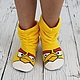 Домашние сапожки "Angry birds". Тапочки. Ксения Ветрова (домашние сапожки). Интернет-магазин Ярмарка Мастеров.  Фото №2