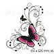 Machine Embroidery Design Silk Butterfly bt183. Embroidery for hoops 180 x 130 mm.
Formats: dst exp pes hus jef jef + vip vp3 xxx