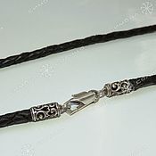Русский стиль handmade. Livemaster - original item Braided cord Rus (thickness 3 mm). Handmade.