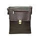 Men's bag: Men's Tablet bag Leather Brown Alex Mod. C66, Men\'s bag, St. Petersburg,  Фото №1