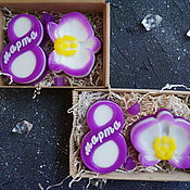 Косметика ручной работы handmade. Livemaster - original item Soaps Orchid on March 8. Handmade.