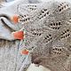 Шапка,шарф, перчатки из кашемира,ручная работа. Перчатки. _yulia_knits_. Интернет-магазин Ярмарка Мастеров.  Фото №2