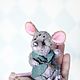 Teddy mouse Mike Mccornnick, collectible toy mouse. Teddy Toys. NatalyTools (natalytools). My Livemaster. Фото №6