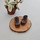 Boots for Monst doll (color - brown), Clothes for dolls, Novosibirsk,  Фото №1