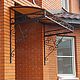 Кованый козырек над крыльцом. Навесы. алексей (atigro). Ярмарка Мастеров.  Фото №5