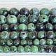 Заказать Цоизит  натуральный бусины 6, 8, 10 мм. Divine Gems. Ярмарка Мастеров. . Бусины Фото №3