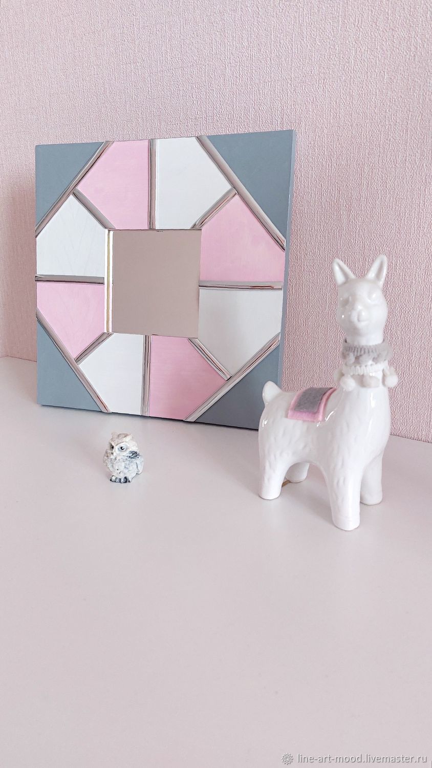 Декоративное зеркало в интернет-магазине Ярмарка Мастеров по цене 1500 ...