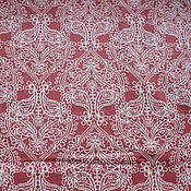 Узбекский винтажный шелковый икат Хан атлас 393см. VMI004