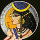 Decorative collectible plate from the series 'Faces'. Plates. TinaRita. Online shopping on My Livemaster.  Фото №2