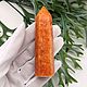 Natural Orange Calcite Crystal / Rod, Rod, Moscow,  Фото №1