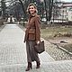 Пальто Орех. Пальто. LAMPASOVABRAND. Ярмарка Мастеров.  Фото №9