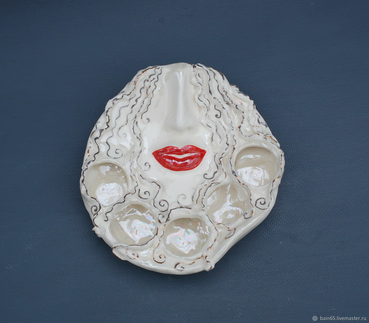 'Lips'. Stand for pomad.lipstickholder, Figurine, Moscow,  Фото №1