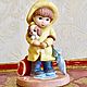 Винтаж: АНГЛИЯ/Коллекционная статуэтка «ЛУЧШИЕ ДРУЗЬЯ»,бисквитный фарфор. Статуэтки винтажные. ЛАБИРИНТЫ ВРЕМЕНИ. Интернет-магазин Ярмарка Мастеров.  Фото №2