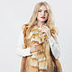 Fox fur vest in red. Vests. Forestfox. Family Fur Atelier. Online shopping on My Livemaster.  Фото №2