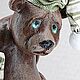  Мишка. Елочные игрушки. Людмила Заитениди. Ярмарка Мастеров.  Фото №5
