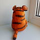Order felt toy: Tiger. lilu. Livemaster. . Felted Toy Фото №3