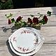 Винтаж: Сет блюда для десерта «Лавандовая  роза», Royal Albert, Англия, Тарелки винтажные, Арнем,  Фото №1