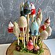 Грибочки для декора. Фигуры садовые. Babochka. Интернет-магазин Ярмарка Мастеров.  Фото №2