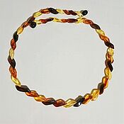 Работы для детей, handmade. Livemaster - original item Amber Beads made of amber Decoration Gift to a woman wife. Handmade.