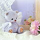 Тим (6 см). Мишки Тедди. teddy_and_toys. Интернет-магазин Ярмарка Мастеров.  Фото №2