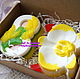 Order El conjunto de jabón Solar el estado de ánimo (8 de marzo de mimosa y la orquídea). LeMaSoap (olesya-mashkova). Livemaster. . Soap Фото №3