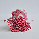 Stamens deep pink to rose. Stamens. ceramic flowers. Online shopping on My Livemaster.  Фото №2