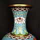 Винтаж: Старинная ВАЗА с РЫБАМИ КЛУАЗОНЕ  Cloisonne Ручная работа Китай. Вазы винтажные. Чердак дяди Рико. Ярмарка Мастеров.  Фото №9