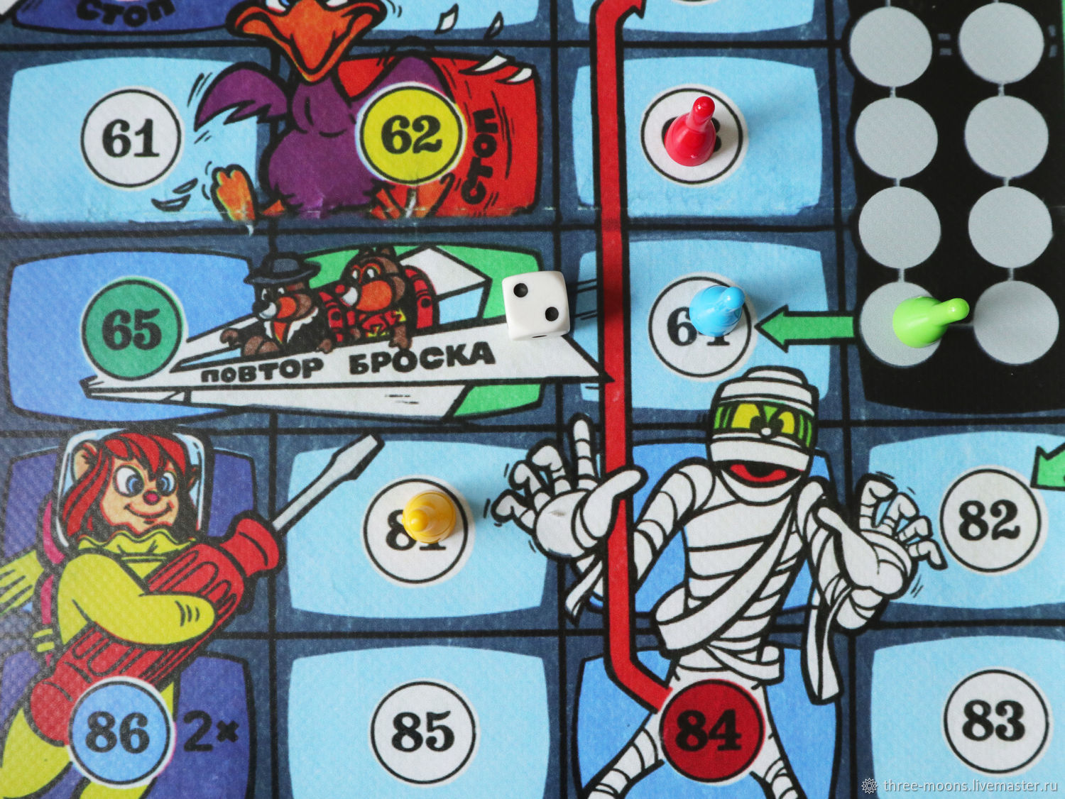 Игра-ходилка "Чип и Дейл" в интернет-магазине Ярмарка Мастеров по цене ...