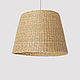 Large hanging wicker lamp, Ceiling and pendant lights, Ufa,  Фото №1