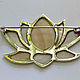 Lotus brooch made of silver and pearl shell HS0004. Brooches. Sunny Silver. My Livemaster. Фото №5