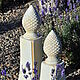 Cone on a column 40cm concrete Garden Decor Provence. Garden figures. Decor concrete Azov Garden. My Livemaster. Фото №4
