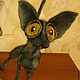 Dark grey Sphynx with YELLOW eyes, Stuffed Toys, Surgut,  Фото №1