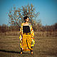 Order Yellow Ethnic Ornamented Skirt «Sandy». mongolia. Livemaster. . Skirts Фото №3
