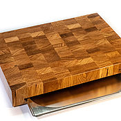 Посуда handmade. Livemaster - original item End cutting board with a gastro capacity of 20 mm. Handmade.