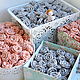 Tejidos voluminosos con rosas 3d. Scrapbooking Elements. Natalie crochet flowers. Ярмарка Мастеров.  Фото №4