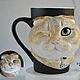 Кружка с портретом кота, кошки, Кружки и чашки, Астрахань,  Фото №1