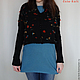 Чтобы лучше рассмотреть модель, нажмите на фото
CUTE-KNIT Ната Онипченко Ярмарка мастеров 
Купить короткий черный жакет вязаный