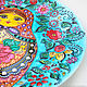 Order Matryoshka decorative plate hand painted. Art by Tanya Shest. Livemaster. . Dolls1 Фото №3