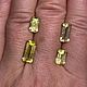 Гелиодоры ограненые. Кольца. Камни натуральные, Jeweller138. Ярмарка Мастеров.  Фото №5