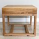 Стол журнальный из массива дуба. Столы. Lagom Home Wood. Ярмарка Мастеров.  Фото №6