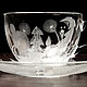 a couple of tea Cup and saucer dandelion engraved, Single Tea Sets, Yugorsk,  Фото №1